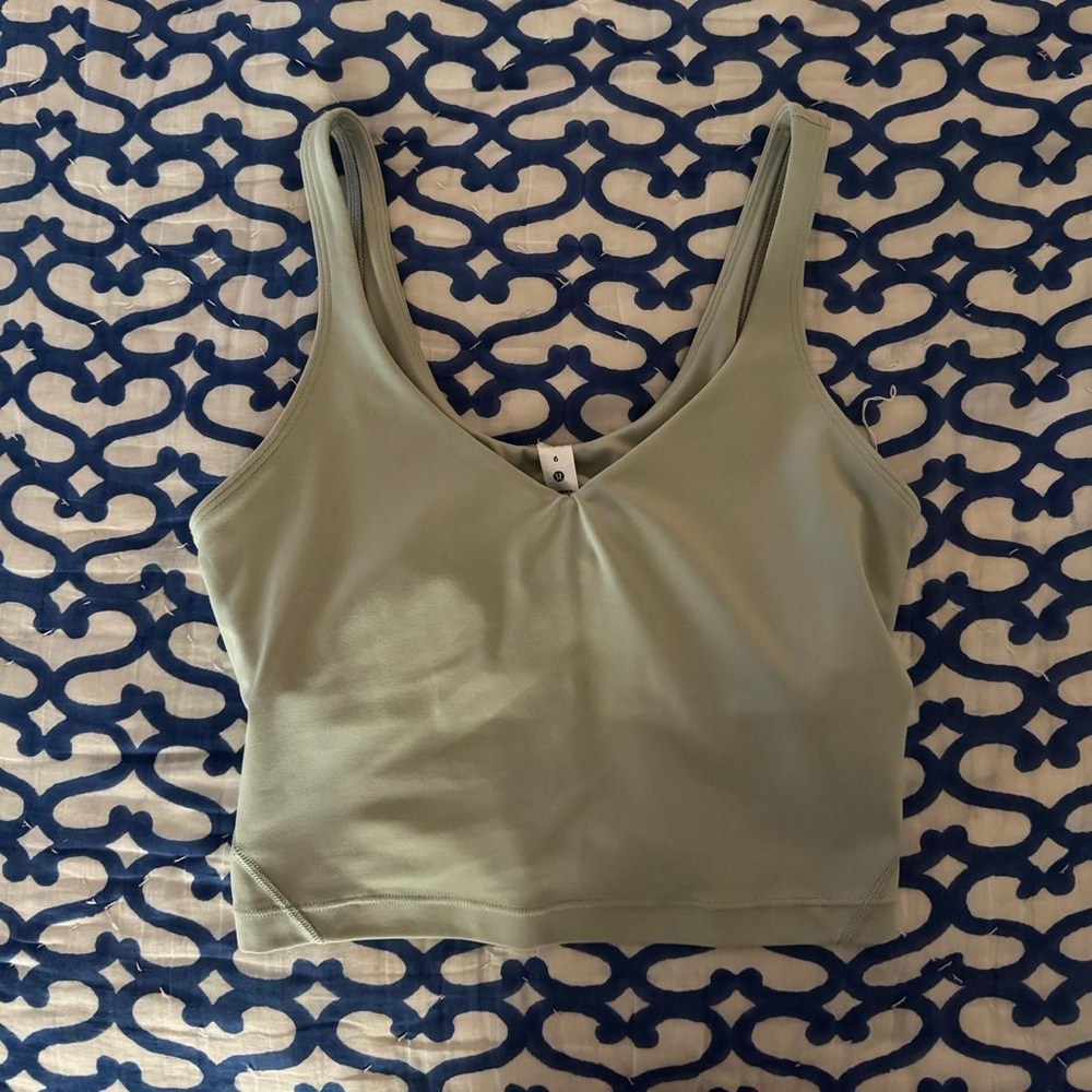 Lululemon Align Tank Top in Desert Green